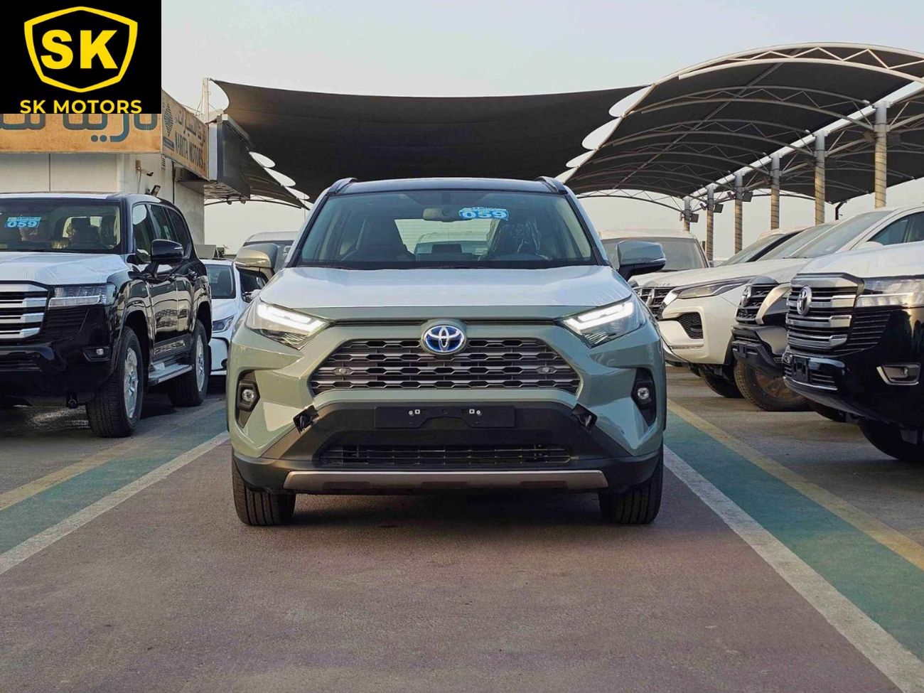 Toyota RAV4 EURO 4 / Full Option / 2.5L Hybrid With Panoramic / 4WD (CODE # LTD URBAN KHAKI)