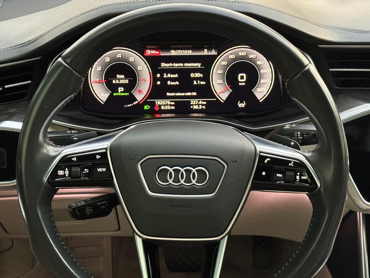Audi A7 55 TFSI quattro S-Line Style & Comfort package 3.0L AUDI A7 55 TFSI QUATTRO SPORT BACK 2019 GCC IN P