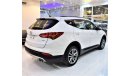 هيونداي سانتا في AMAZING Hyundai SantaFe 4WD 2015 Model!! in White Color! GCC Specs