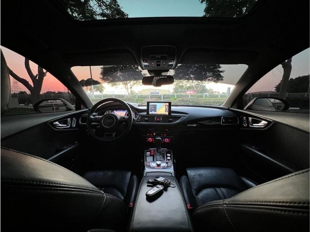 أودي A7 AUDI A7 50 TFSI QUATTRO S LINE 2017 GCC FULL OPTIONS IN PERFECT CONDITIONS WITH ONE YEAR WARRANTY