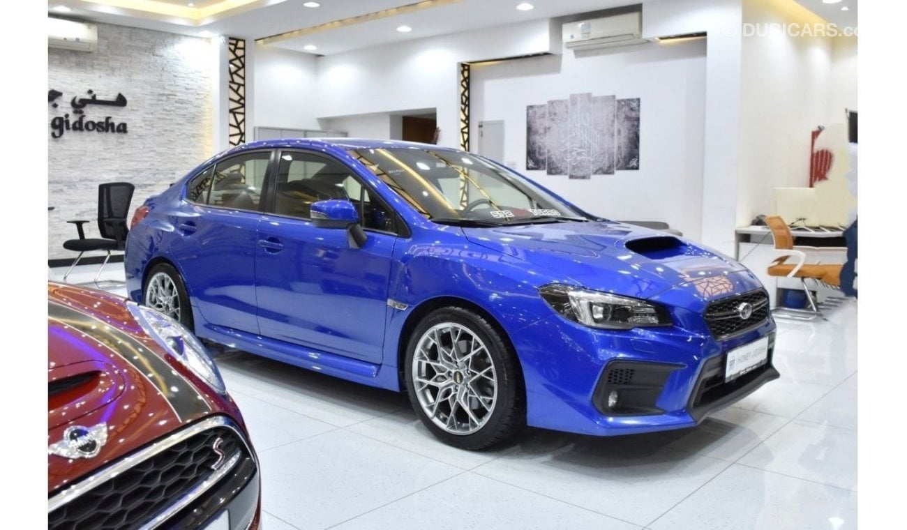 Subaru Impreza WRX EXCELLENT DEAL for our Subaru WRX AWD ( 2020 Model ) in Blue Color GCC Specs