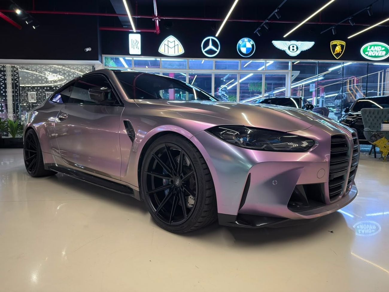 BMW M4 3,400 Monthly Payment | 2021 M4 Competition | Full Service History from Day 1 | Unique Wrapping