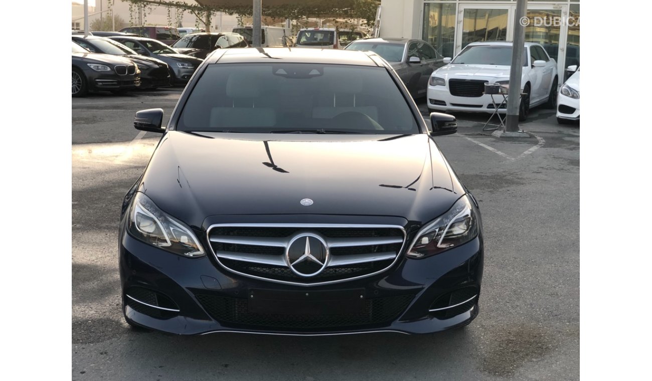 Mercedes-Benz E 400 MERCEDES BENZ E400 Hypird model 2014 GCC car prefect condition full option panoramic roof leather s