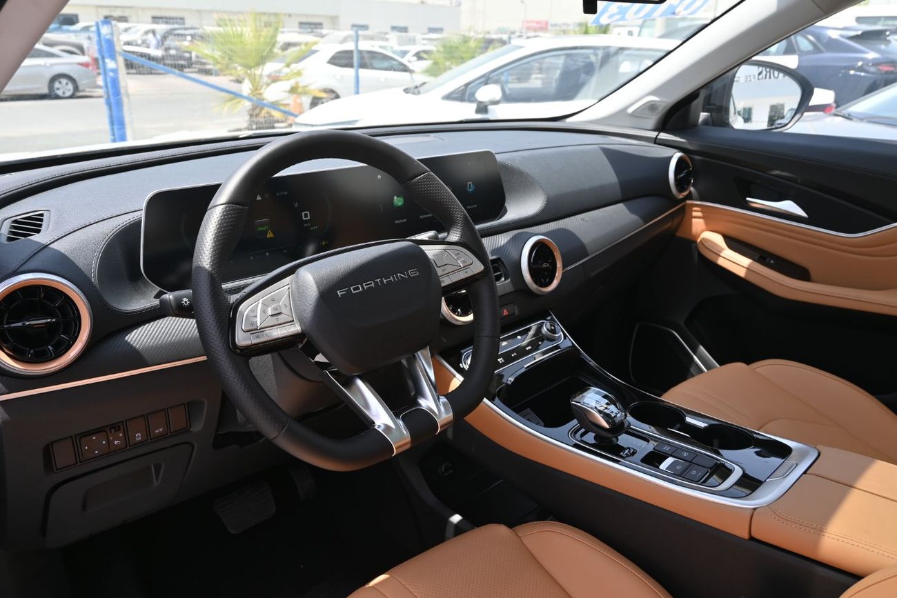 فورسينغ تي 5 إيفو Forthing TS EVO HEV 1.5L Turbo + Hybrid, Model 2024, Color Dark Grey