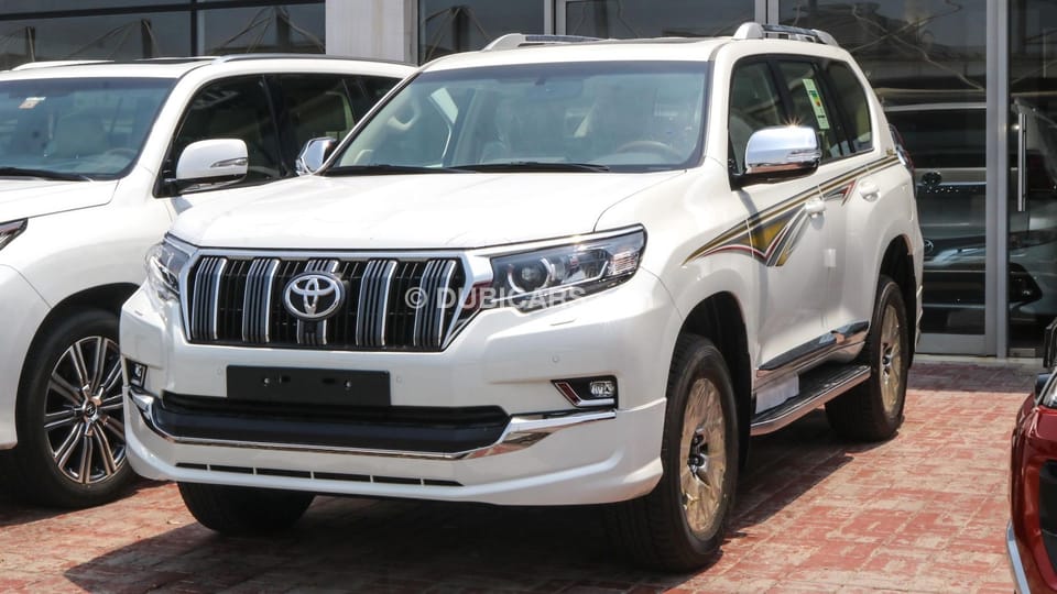 Toyota Prado VX for sale. White, 2020