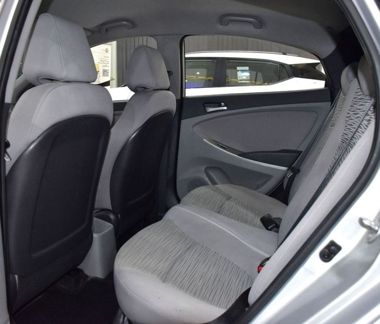 Hyundai Accent EXCELLENT DEAL for our Hyundai Accent 1.6L ( 2017 Model ) in Silver Color GCC Specs