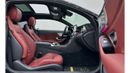 Mercedes-Benz C 43 AMG 2019 Mercedes Benz C43 AMG Coupe, August 2024 Mercedes Warranty, Full Options, Low Kms, GCC