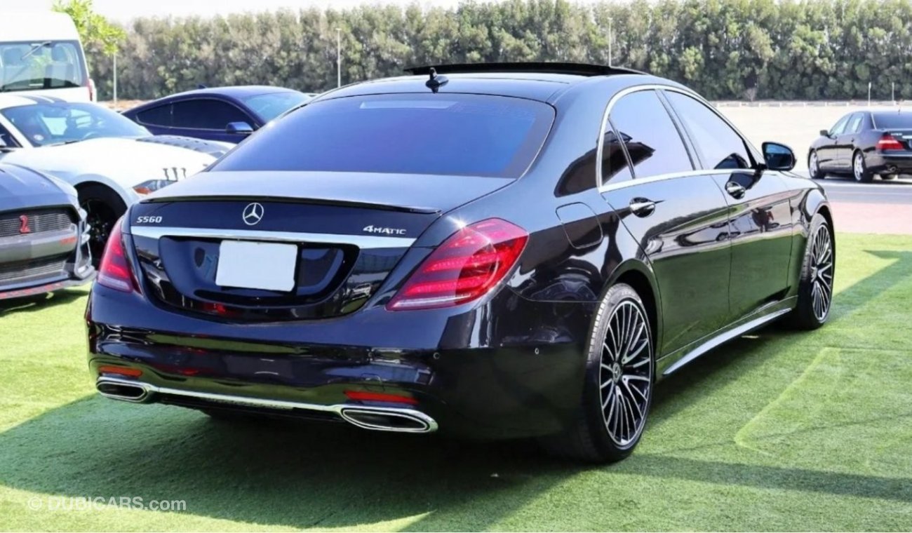 Mercedes-Benz S 560 S560 Mercedes-Benz V8 2019, FullOption, Original Airbags, Excellent and Clean Condition
