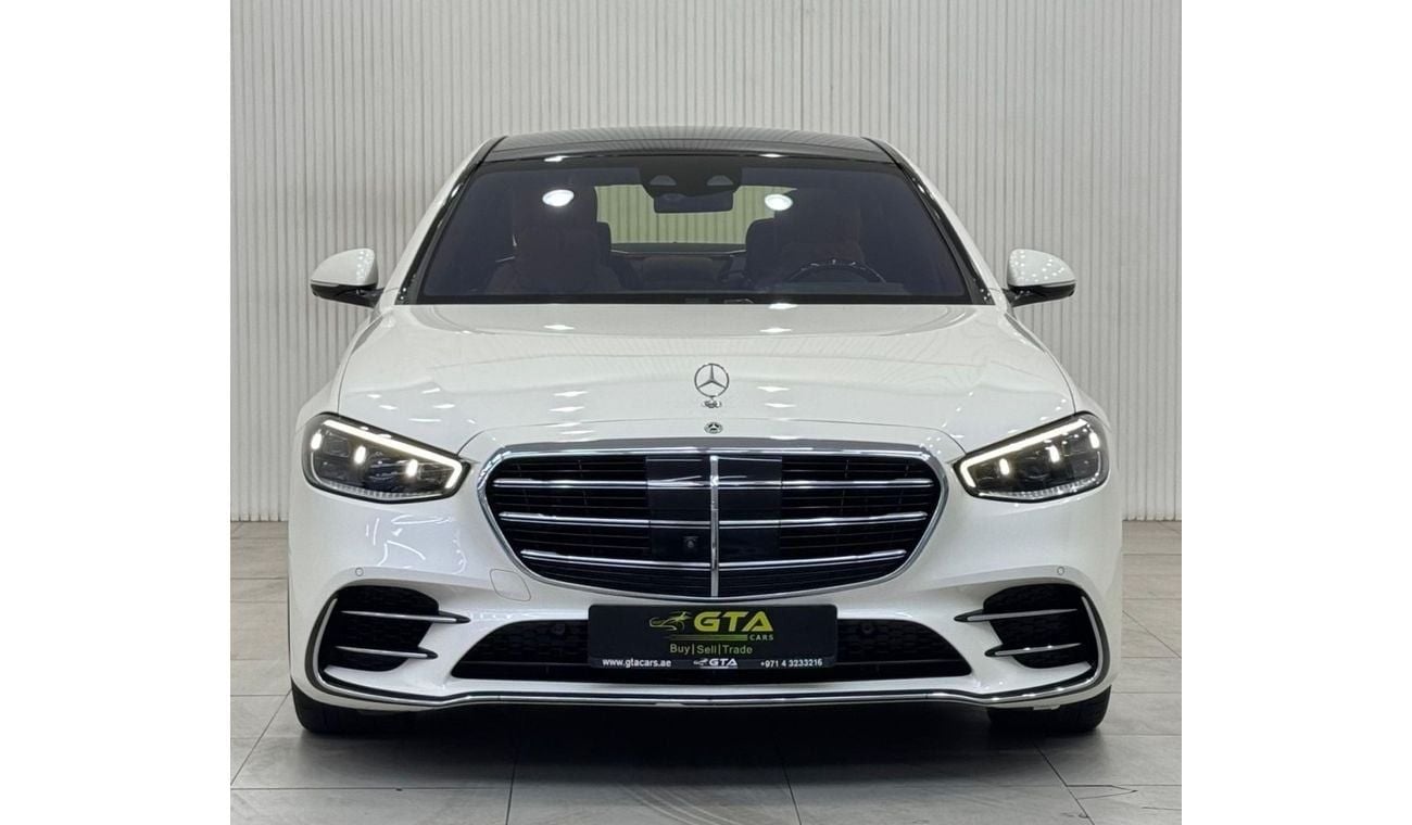 Mercedes-Benz S 580 4MATIC Exclusive 4.0L 2022 Mercedes Benz S580 AMG 4MATIC, 2027 Mercedes Warranty, 2026 Mercedes Serv