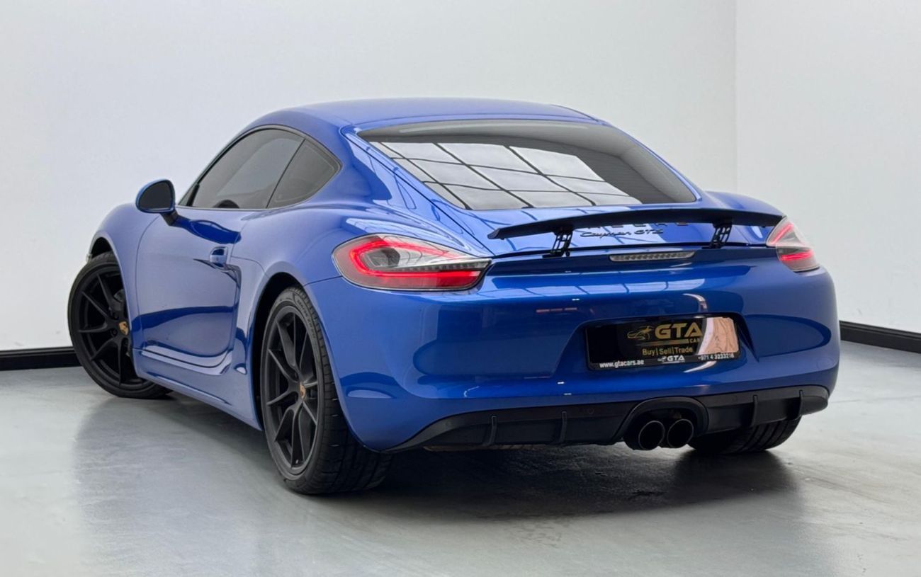 Porsche Cayman GTS 3.4L 2015 Porsche  Cayman GTS, Full Agency Service History, Excellent Condition, GCC