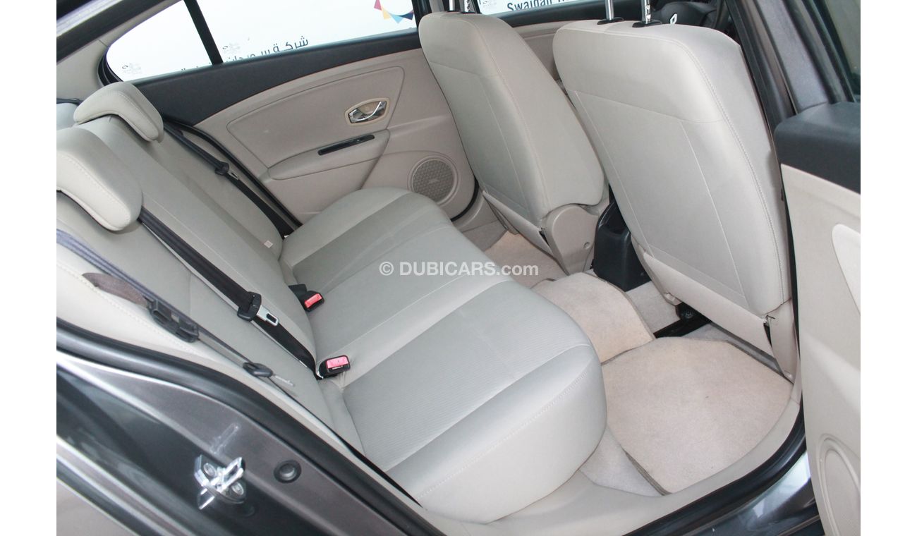 Renault Fluence 1.6L PE 2015 MODEL GCC SPECS WITH DEALER WARRANTY