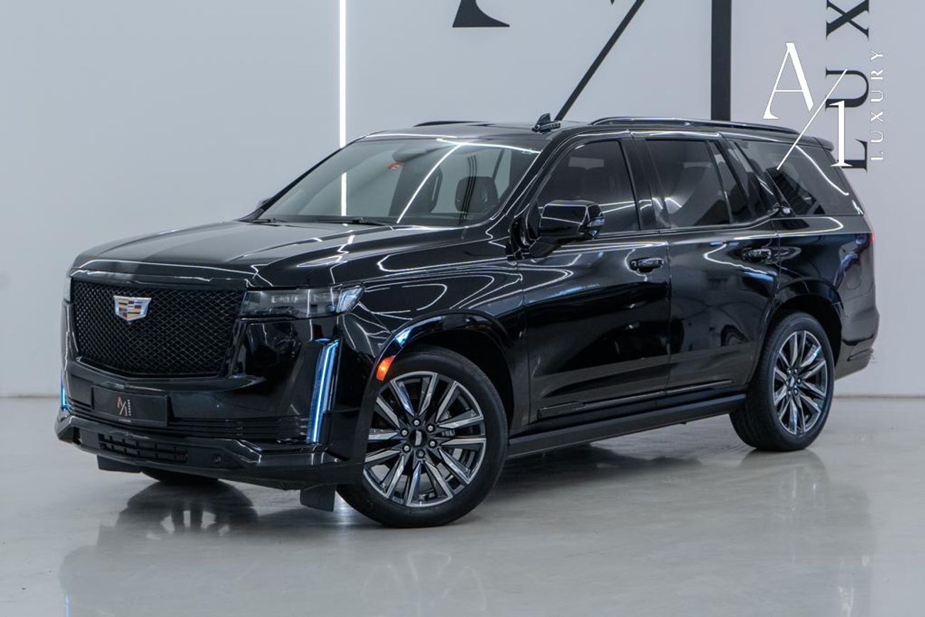 Cadillac Escalade Sport Platinum 6.2L AWD 2022 Cadillac Escalade 600 Sport Platinum, Cadillac Warranty + Service Pack,