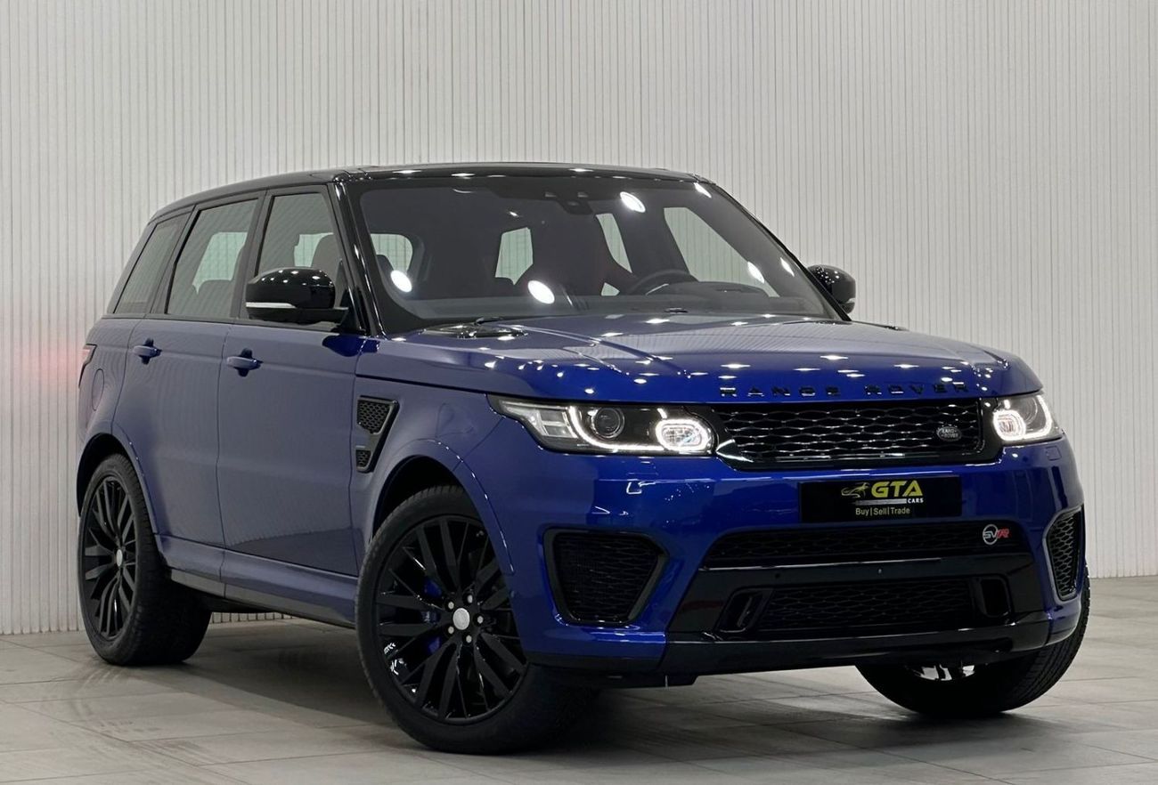 Land Rover Range Rover Sport 2017 Range Rover Sport SVR, Warranty, Full Range Rover Service History, Full Options, GCC