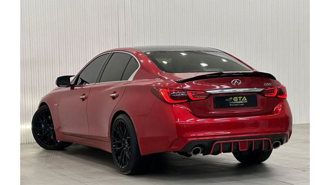 Infiniti Q50 2018 Infiniti Q50 S Redsport, Warranty, Full Service History, Carbon Fiber Package, GCC