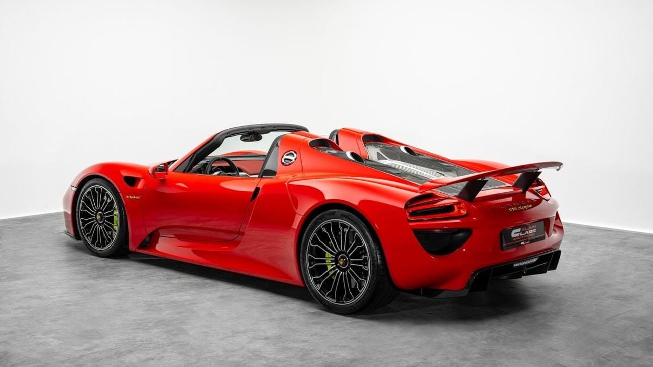 Porsche 918 Spyder - 2015 - Euro Specs