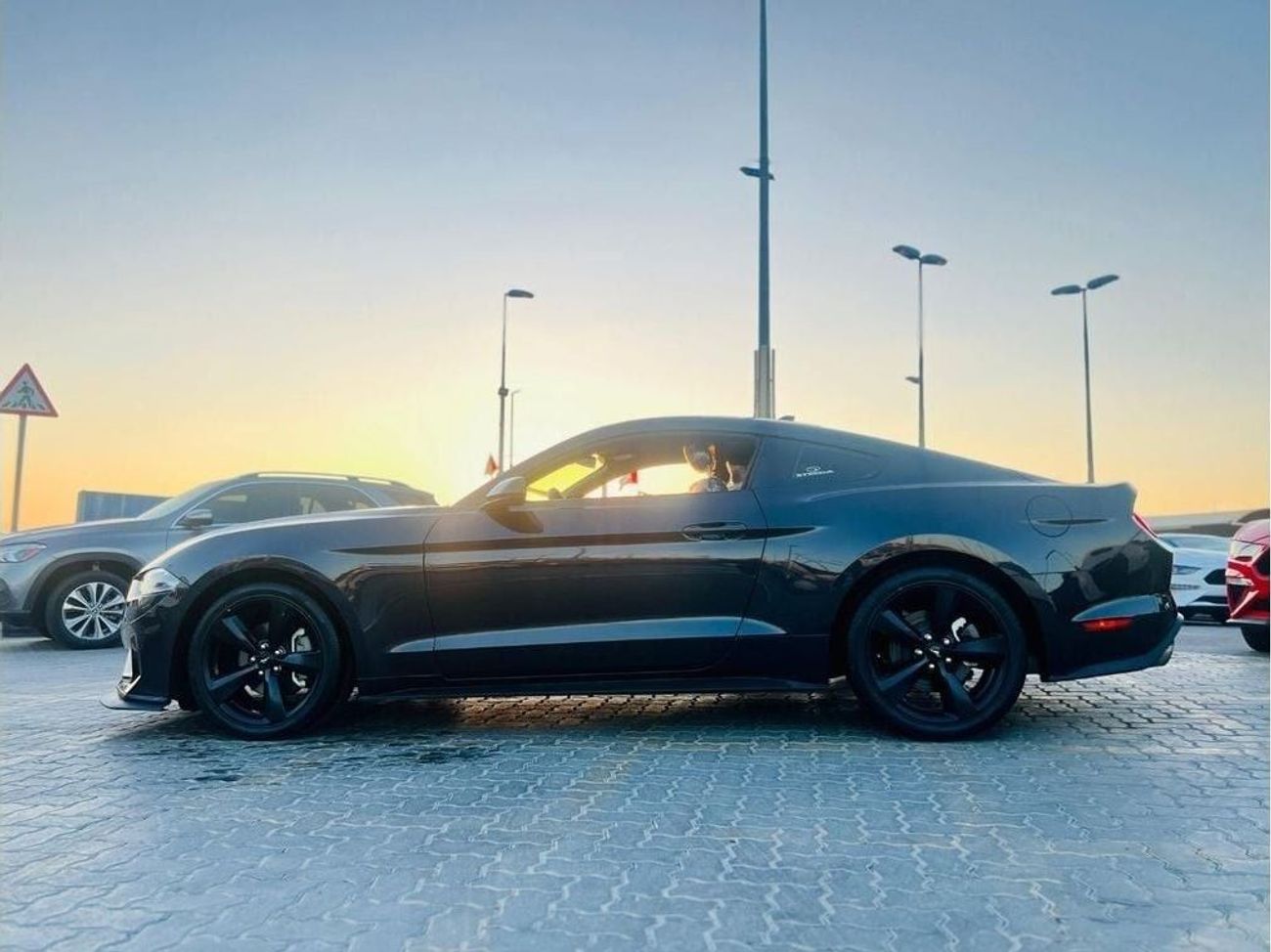 Ford Mustang EcoBoost FastBack | Monthly AED 1400/- | 0% DP | Blindspot | Touch Screen | # 40925