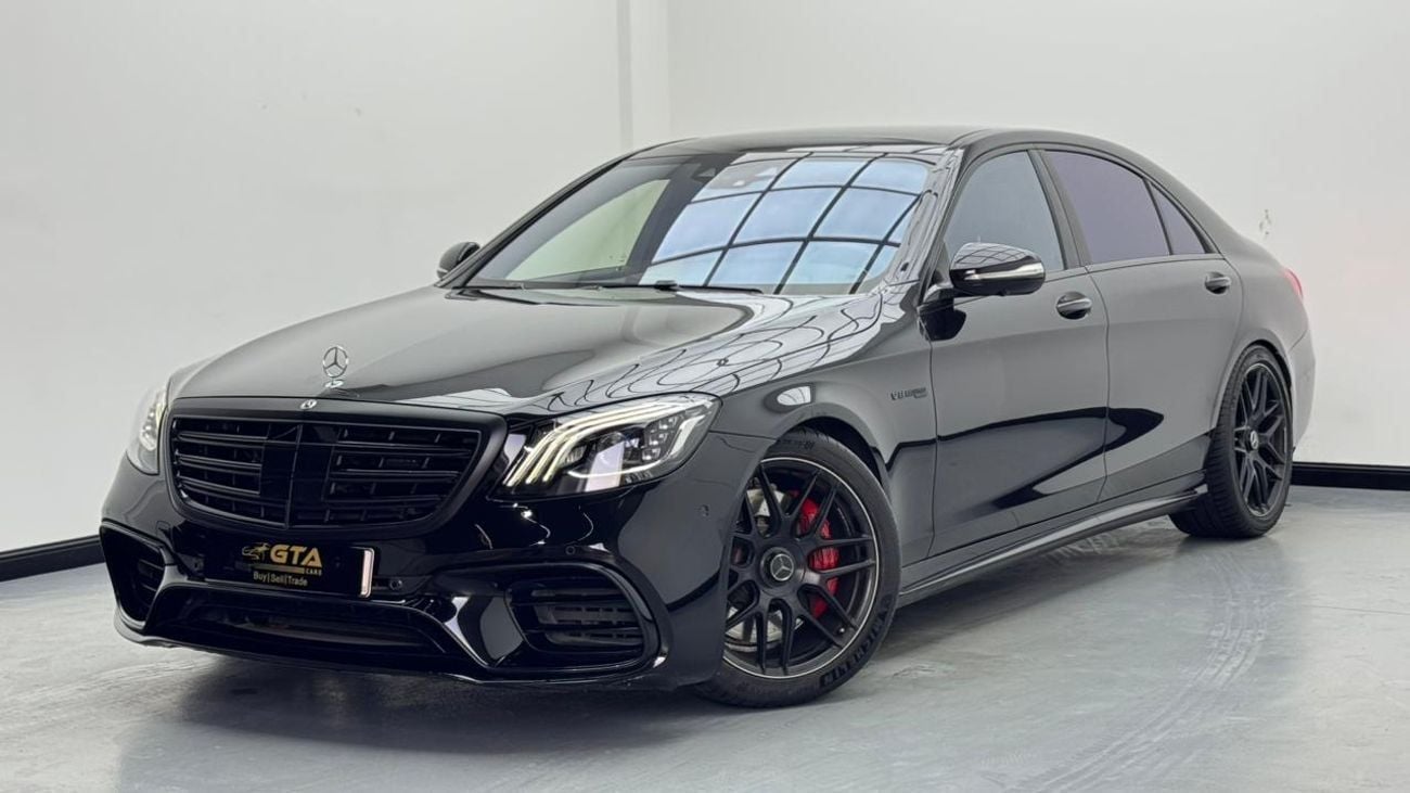 Mercedes-Benz S 63 AMG Std 4.0L (604 HP) 2018 Mercedes-Benz S63 AMG, Full Service History, 1 Year Warranty