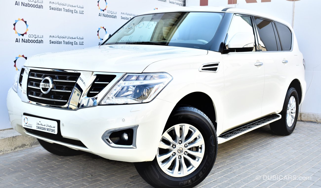 نيسان باترول 4.0L SE V6 4WD 2018 GCC SPECS WITH DEALER WARRANTY