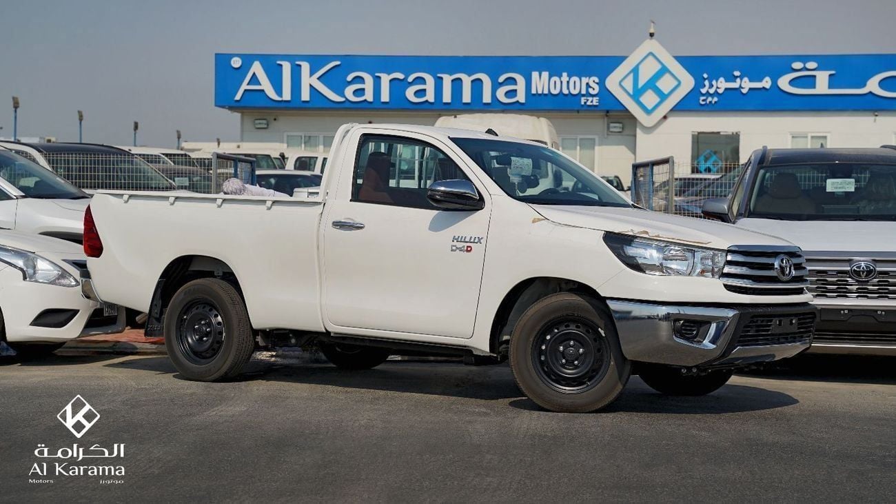 Toyota Hilux GL 2.4L Single Cab D-4D | 6-Speed Manual | GCC Specs | Power Windows & Mirrors