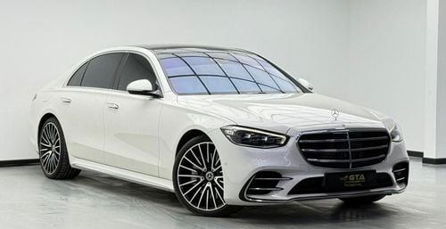Mercedes-Benz S 580 4MATIC Exclusive 4.0L 2022 Mercedes-Benz S 580 ,EMC Warranty+Service Contract+Full Service History ,