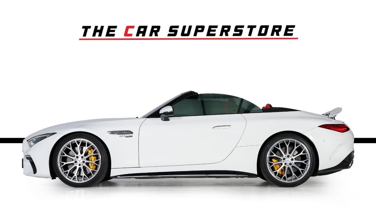 مرسيدس بنز SL 63 AMG 4 MATIC Plus-Low Mileage-Exclusive Color