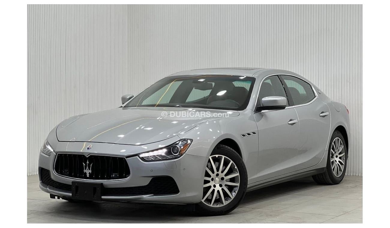 Maserati Ghibli 2014 Maserati Ghibli S, Full Maserati Service History, Low Kms, GCC