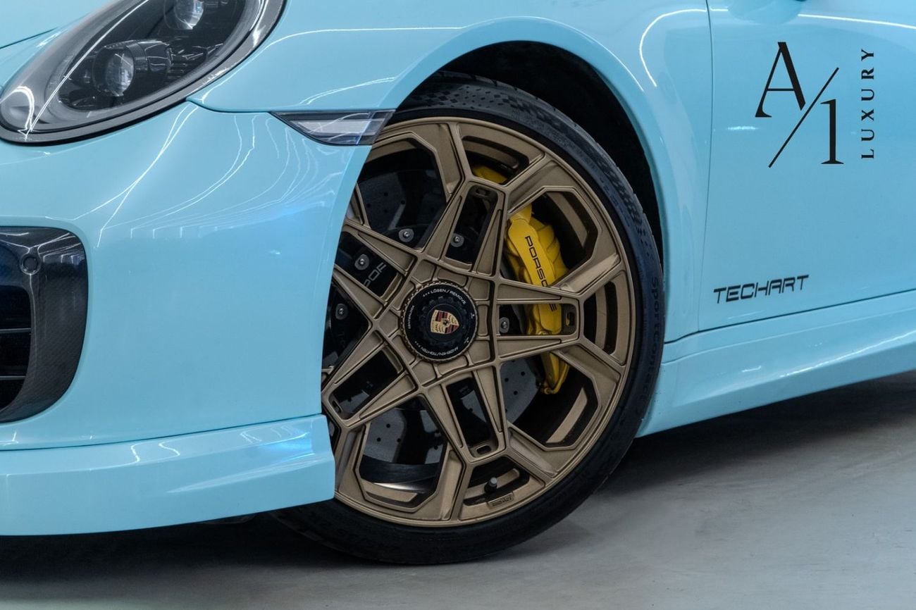 Porsche 911 2017 Porsche 911 Turbo S, Techart Orignal Kit, Full service History, American Spec
