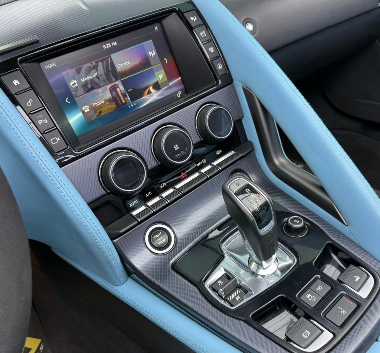 جاكوار F Type R-Dynamic 3.0L (380 HP) Convertible 2018 Jaguar F-Type P380 R-Dynamic, Warranty, Fully Loaded, Excel