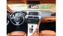 BMW 650i BMW 650 MODEL 2013 GCC CAR PERFECT CONDITION FULL OPTION PANORAMIC ROOF LEATHER SEATS 5 CAMR navigat