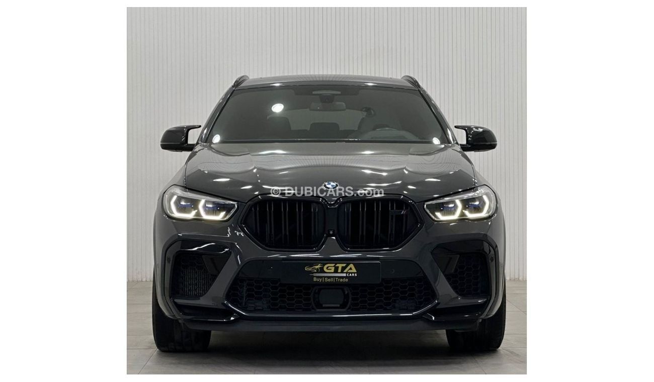 BMW X6M 2021 BMW X6M Competition, February 2024 BMW Warranty + Service Contract, Full Options, GCC