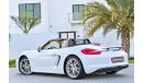 Porsche Boxster S 2,233 P.M | 0% Downpayment | Full Option | Exceptional Condition