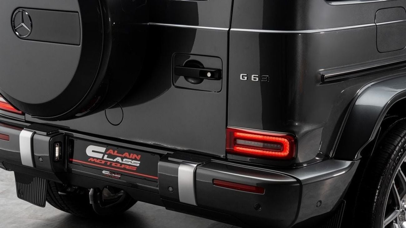 مرسيدس بنز G 63 AMG - 2024 - Korean Specs - Under Third-Party Service Contract