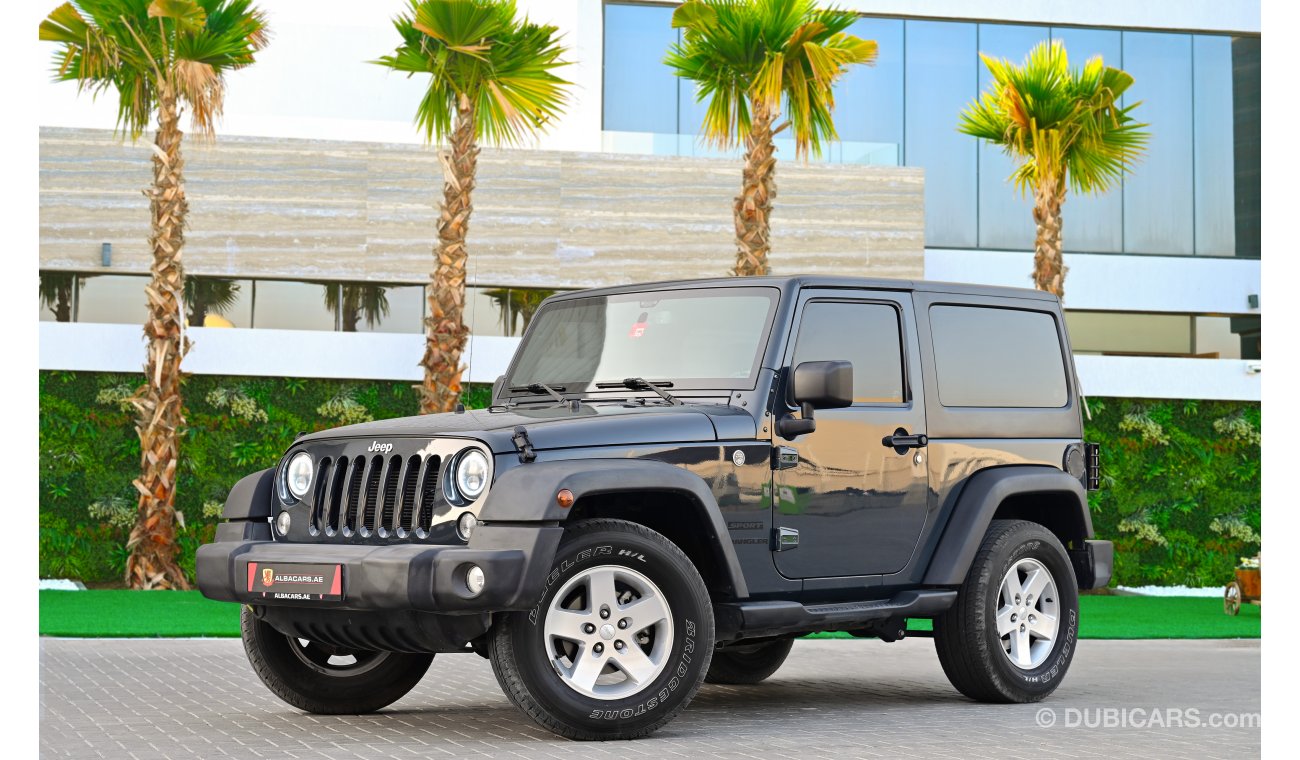 Jeep Wrangler Sport | 1,761 P.M  | 0% Downpayment | Amazing Condition!