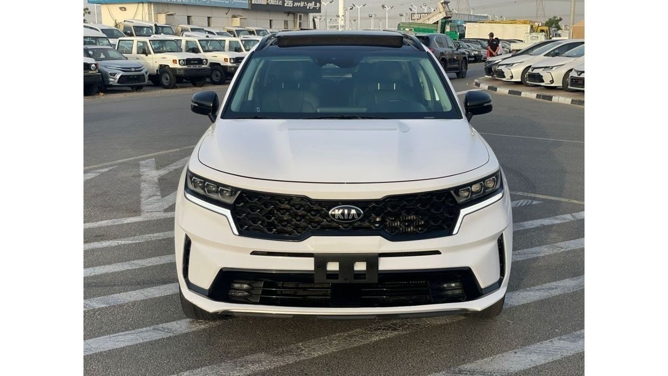 كيا سورينتو 2021 Kia Sorento SX 2.5L V4 Turbo - 4x4 AWD - Full Option Panoramic View - 7 Seater -
