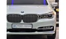 بي أم دبليو 740 ONLY 90,000KM! BMW 740Li 2016 Model! White Color GCC Specs