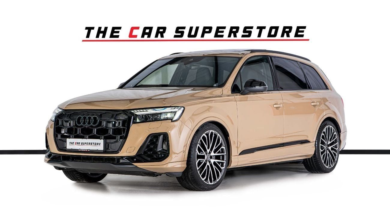 Audi SQ7 2025-Twin Turbo V8-Al Nabooda Warranty-Exclusive Color-Sports Exhaust-22 Inch Rims