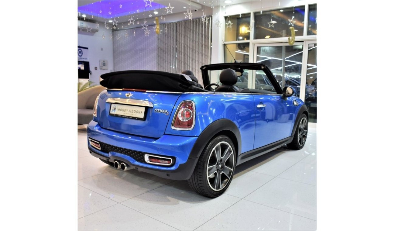 Mini Cooper S EXCELLENT DEAL for our Mini Cooper S Convertible 2011 Model!! in Blue Color! GCC Specs