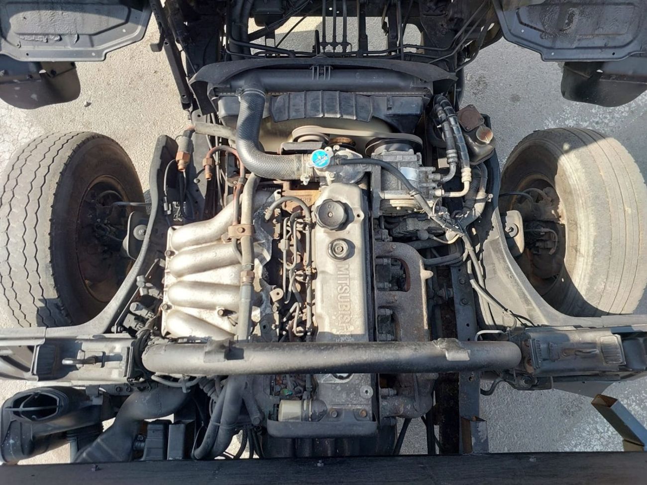 Mitsubishi Fuso Canter MITSUBISHI CANTER TRUCK RHD 1997 MODEL 4.5 L DIESEL MANUAL(PM32294)