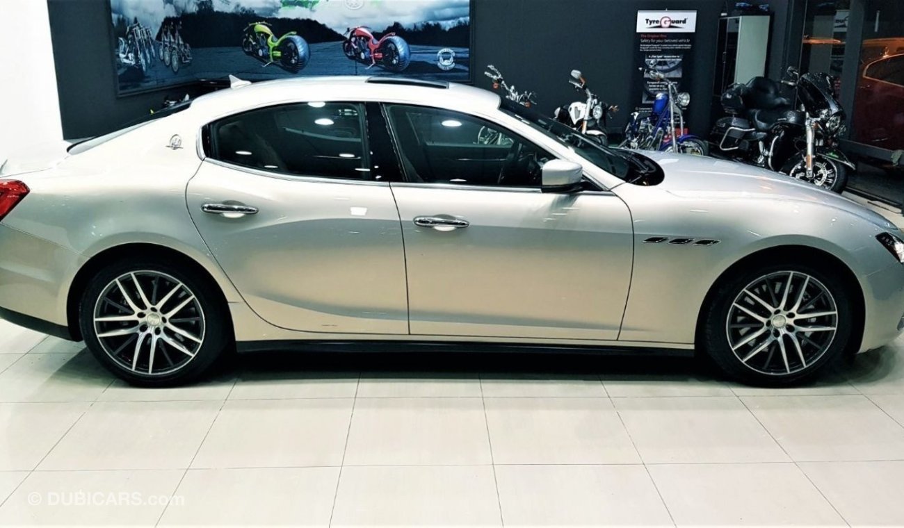 مازيراتي جيبلي SPECIAL OFFER MASERATI GHIBLI 2014 MODEL GCC CAR IN BEAEUTIFUL CONDITION