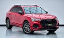 أودي Q3 2024 Audi Q3 35TFSI, Sep 2028 Audi Warranty + Service Contract, Audi Full Service History, GCC