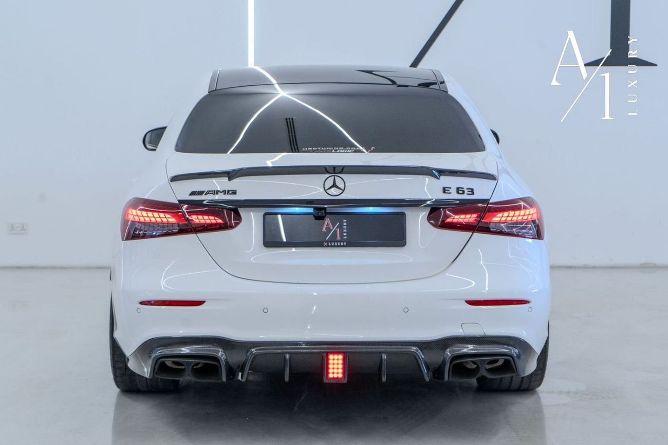 مرسيدس بنز E 63 AMG 2021 Mercedes Benz E63 AMG 4MATIC+, Warranty, Service History, Full Options, Stage 2