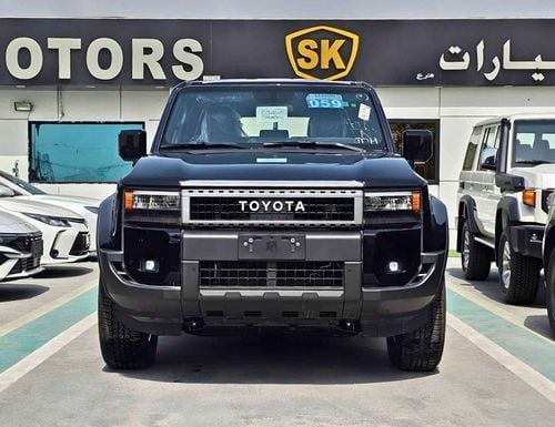 Toyota Prado ALL ROUNDER || MID OPTION || 2.4L PETROL V4 || LETHAER WITH DRIVER PWR SEAT || COOL BOX (CODE#PPARS)