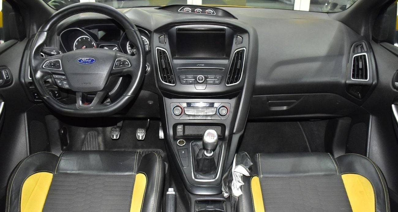 Ford Focus EXCELLENT DEAL for our Ford Focus ST ( 2016 Model ) in Yellow Color GCC Specs