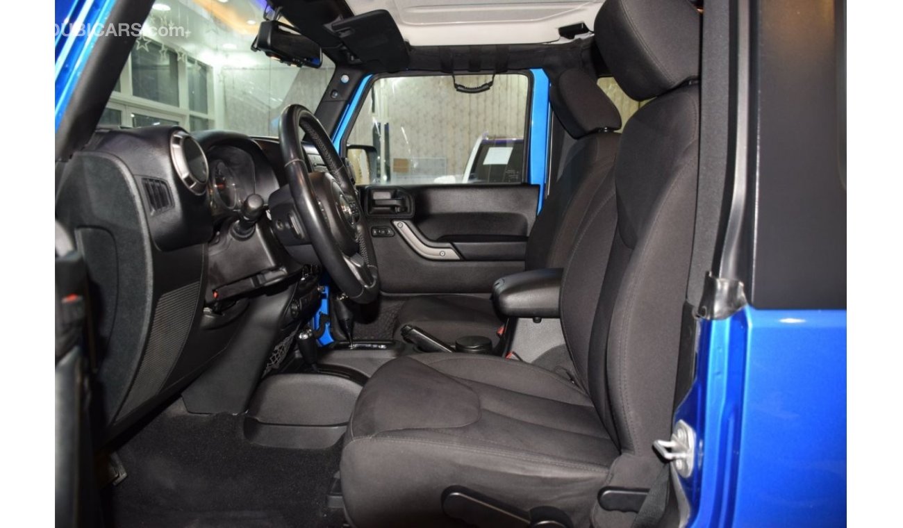 Jeep Wrangler EXCELLENT DEAL for our Jeep Wrangler Sport 2015 Model!! in Blue Color! GCC Specs