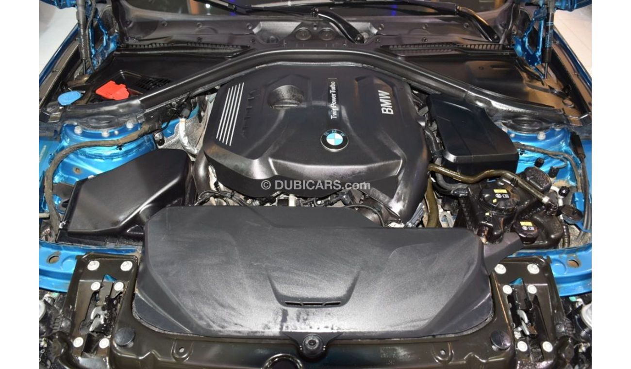 BMW 420i BMW 420i M-Kit 2018 Model!! in BLUE / GREEN Color! GCC Specs AGENCY WARRANTY Oct.2022 or 200,000 KM 