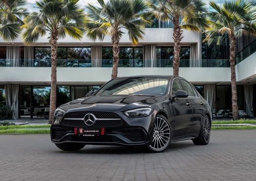 مرسيدس بنز C 200 C200 Premium Plus | 4,309 P.M | 0% Downpayment | AGENCY WARRANTY