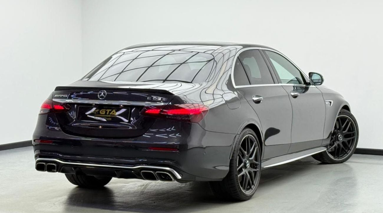 Mercedes-Benz E 63 S AMG 2022 Mercedes-AMG E63 S