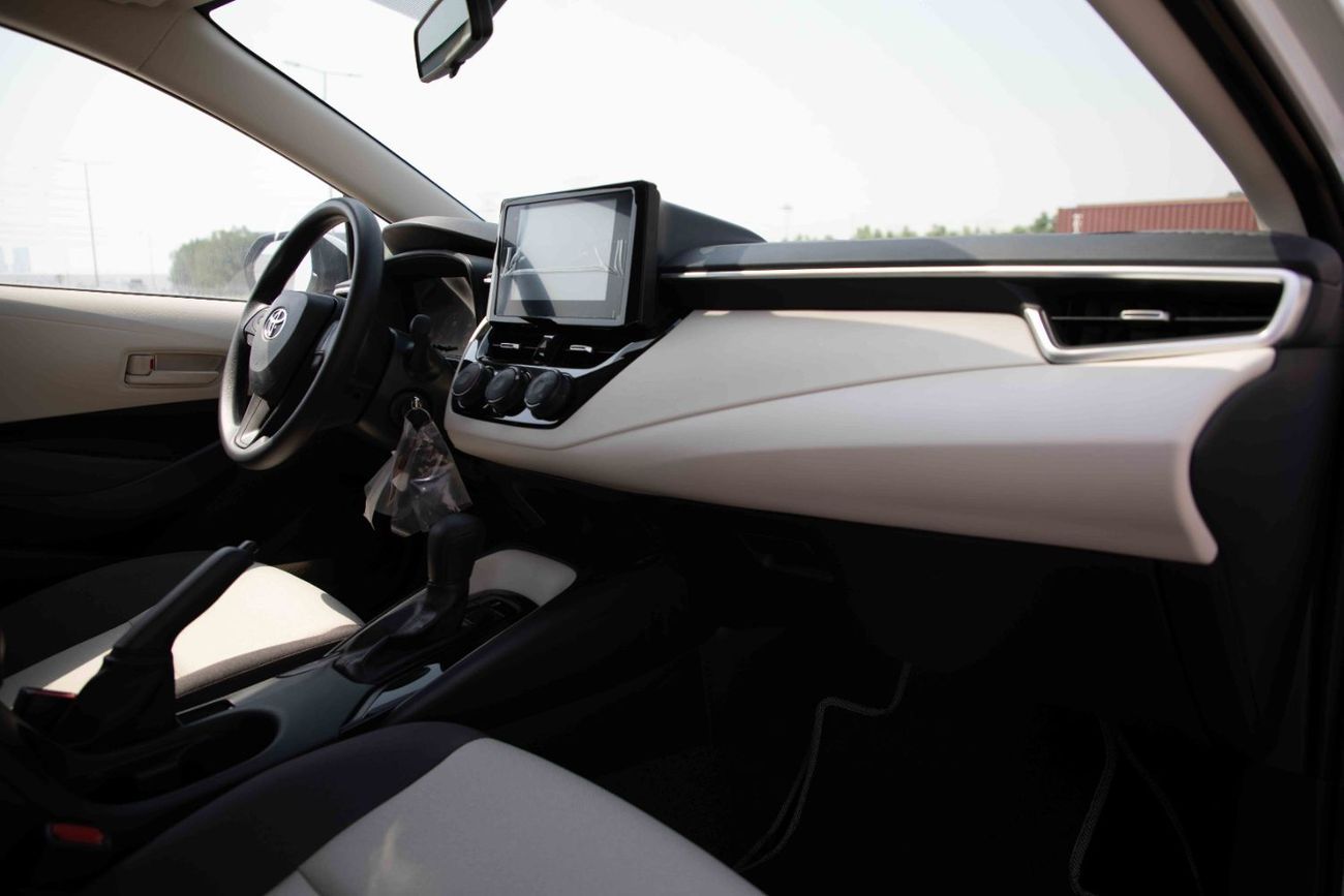 تويوتا كورولا 2025 Toyota Corolla XLI 1.6 - White Inside Beige | Export Only
