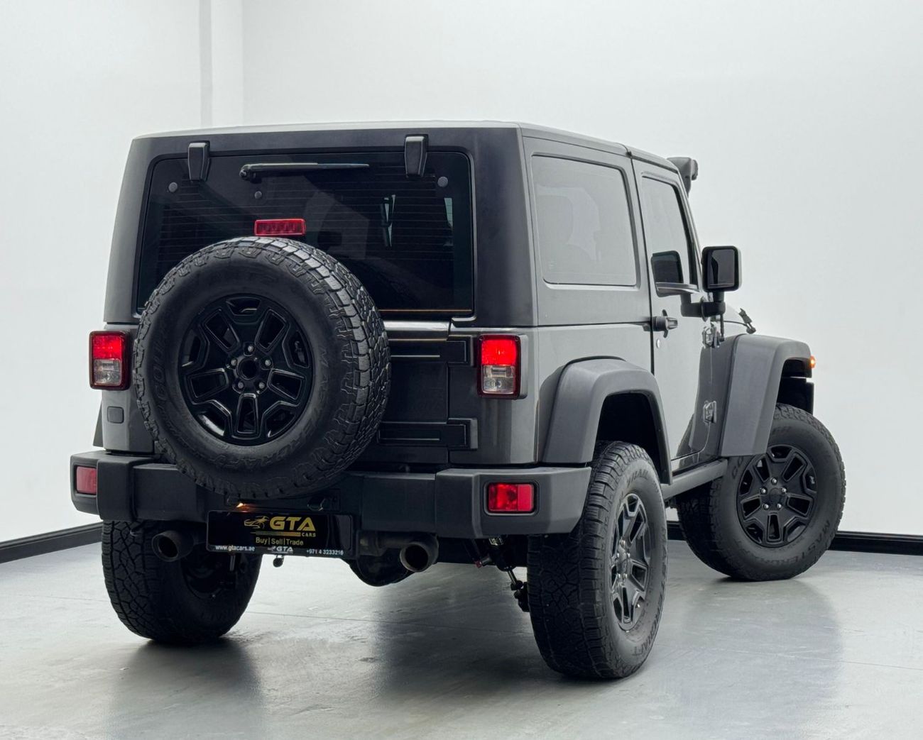 Jeep Wrangler Willys Wheeler 3.6L A/T (3 Door) 2018 Jeep Wrangler Sport Willys Wheeler, 1 Year Warranty, Agency Fu