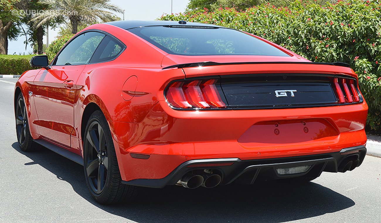 Ford Mustang 2019 GT Premium 5.0 V8 GCC, DIGITAL CLUSTER, 0km w/ 3Yrs or 100K km WTY + 60K km Service at Al Tayer